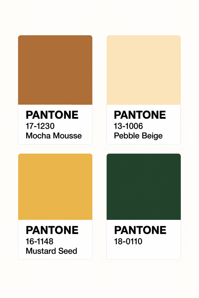 태팅레이스 색상 조합 (ver.가을)