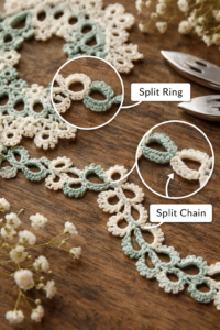 태팅레이스 기법